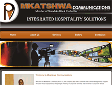 Tablet Screenshot of mkatshwa.co.za